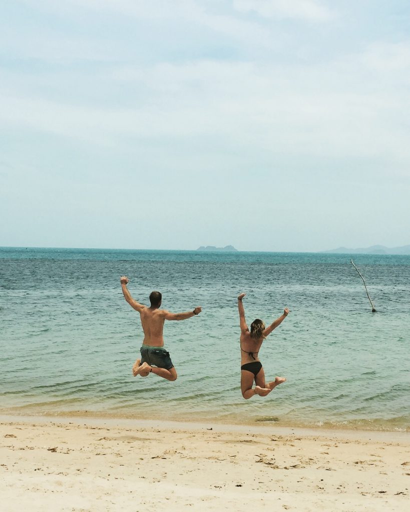 Best secret beach on Koh Samui Jumping 