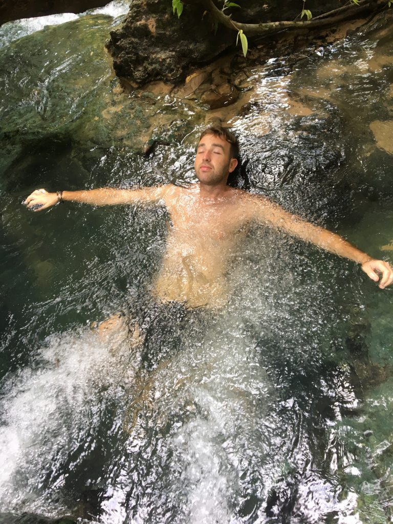Krabi Hot springs and emerald pool relaxing
