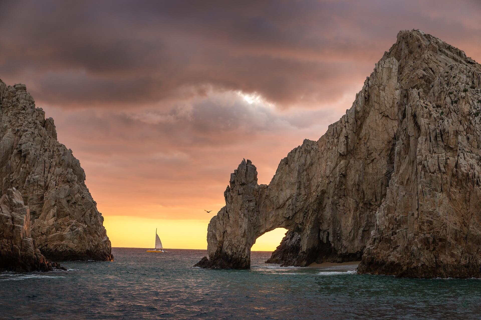 the amazing lover's beach in Cabo mexico