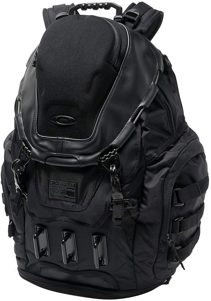 Photo of a black colour oakley kitchen sink backpack