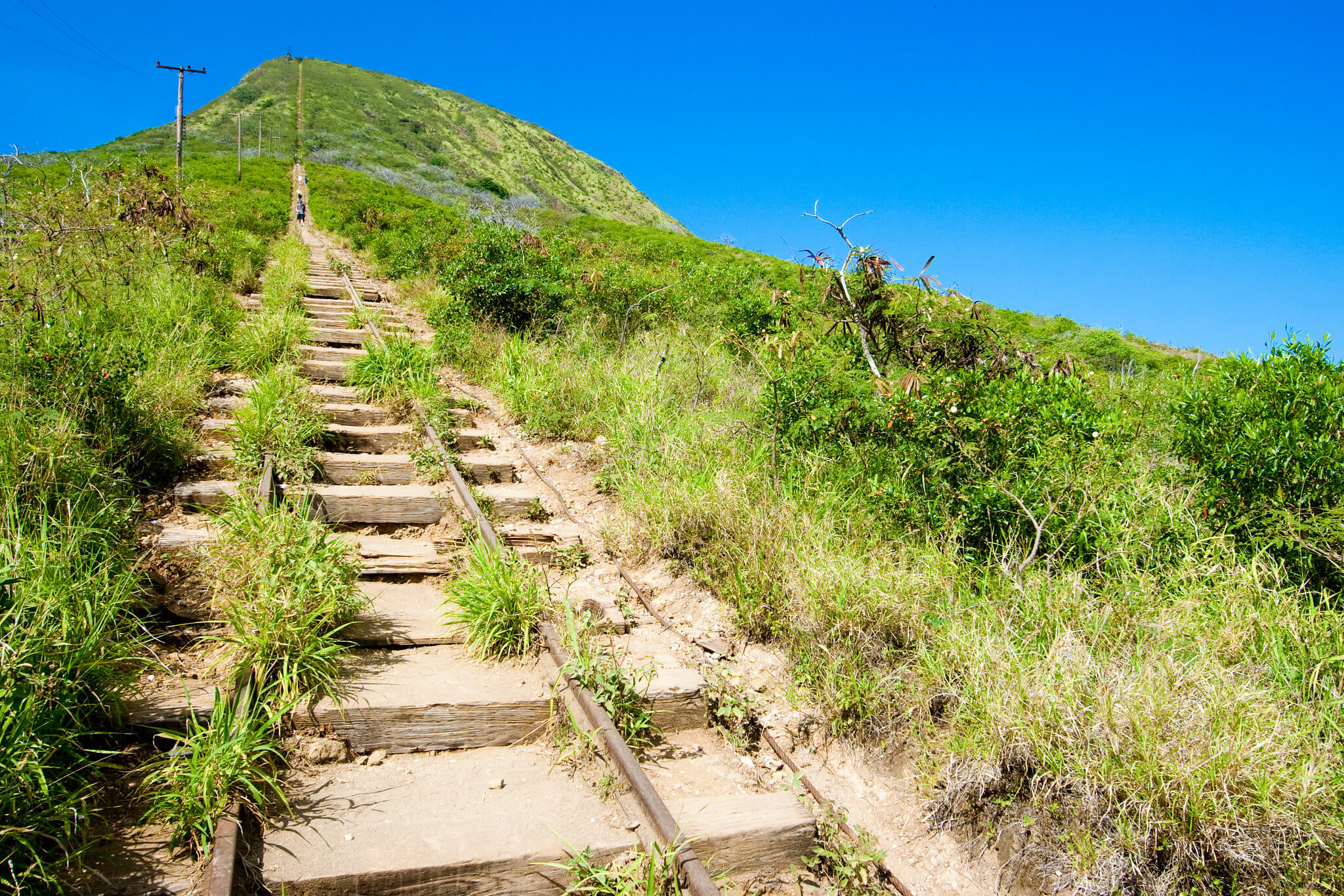 the Koko Head directions up the stairs of doom