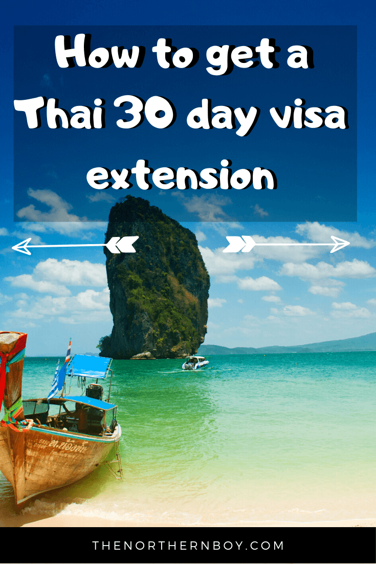 how to get a thai 60 day visa extension
