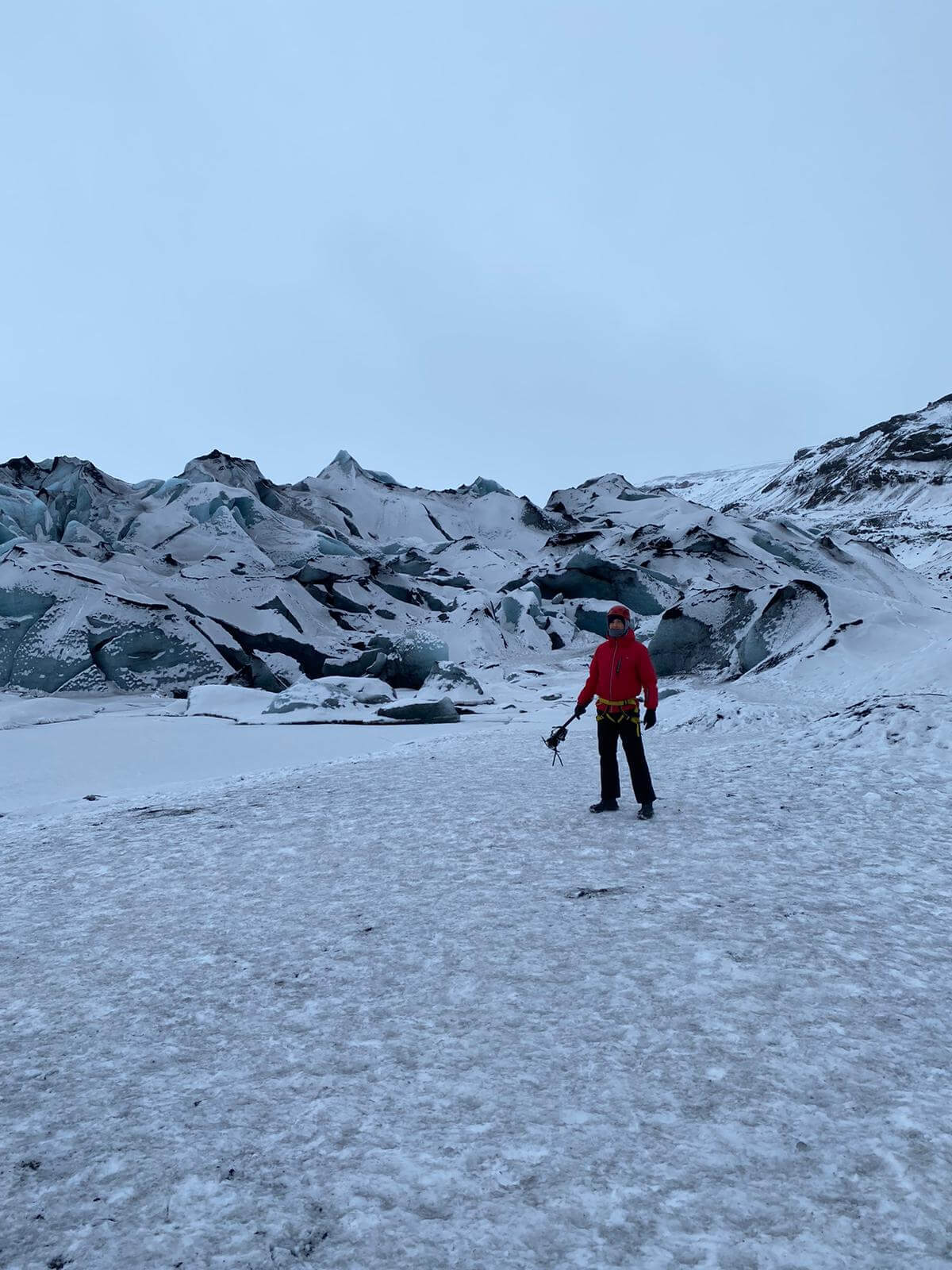 photo of the surreal extreme iceland glacier tour