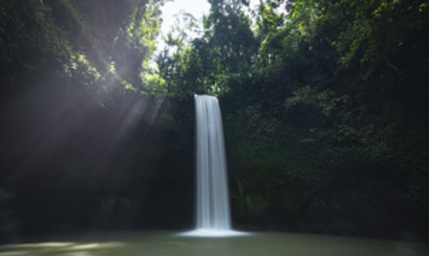Tibumana waterfall in Ubud