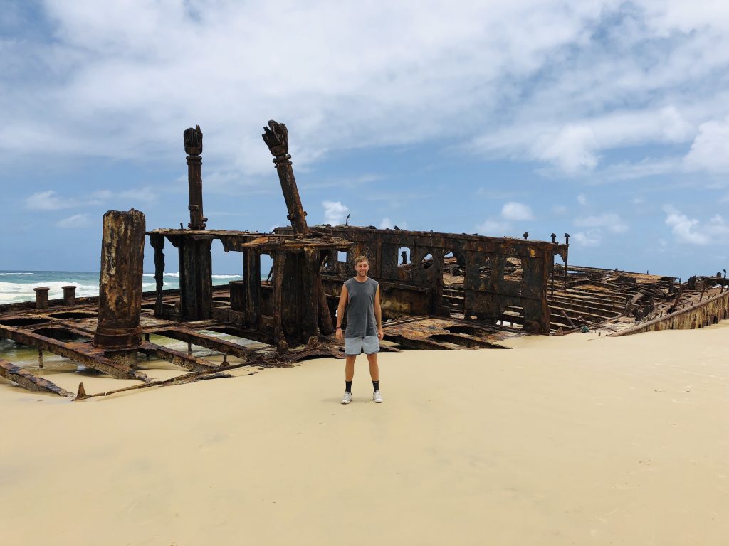 Fraser Island shipwreck 