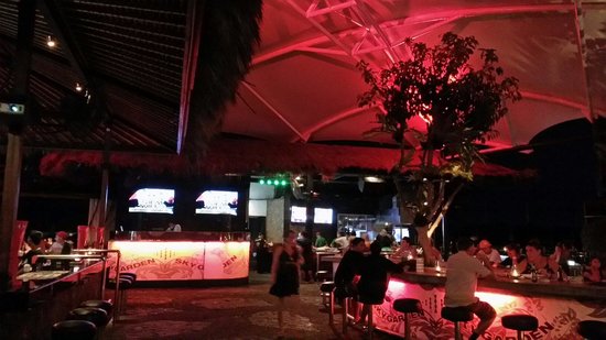 Sky garden Bali restaurant & night club in Kuta